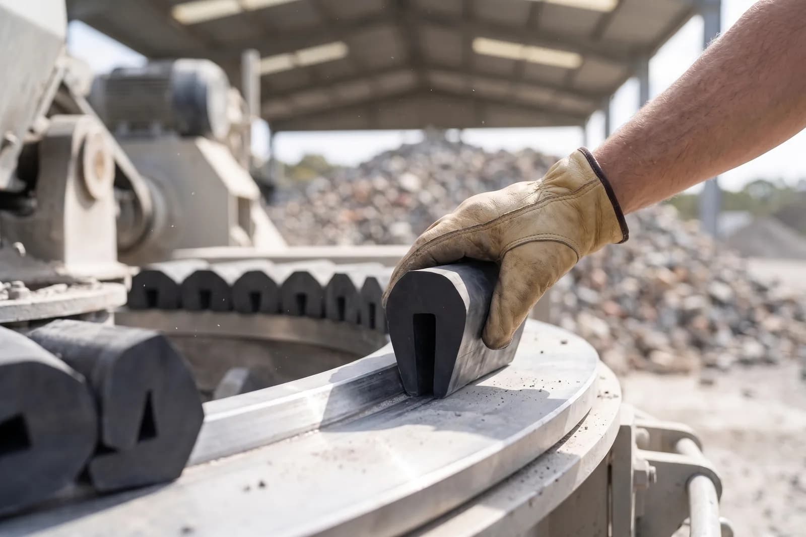 Crusher Rubber Profiles