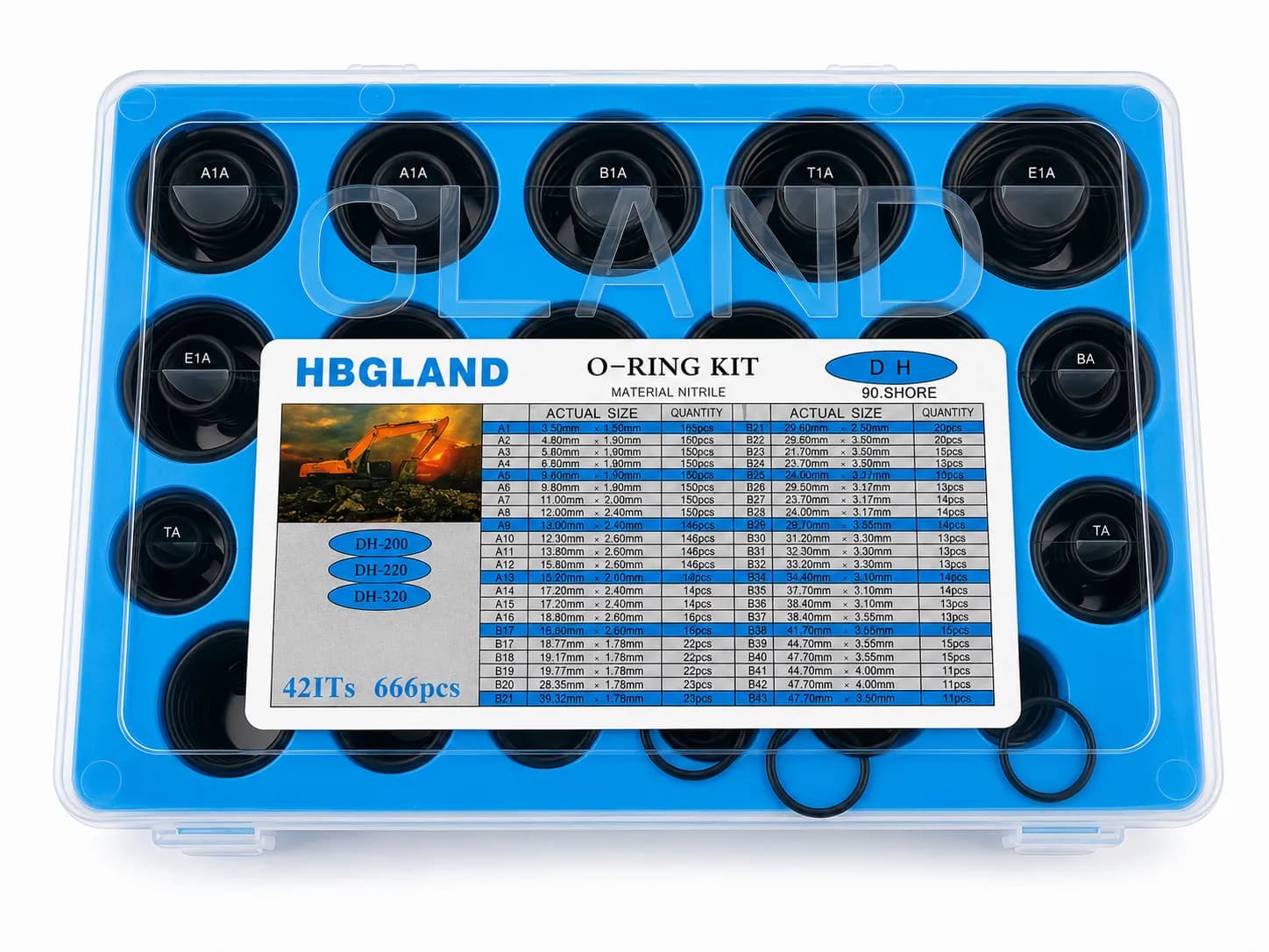 Doosan DH O-Ring Kit