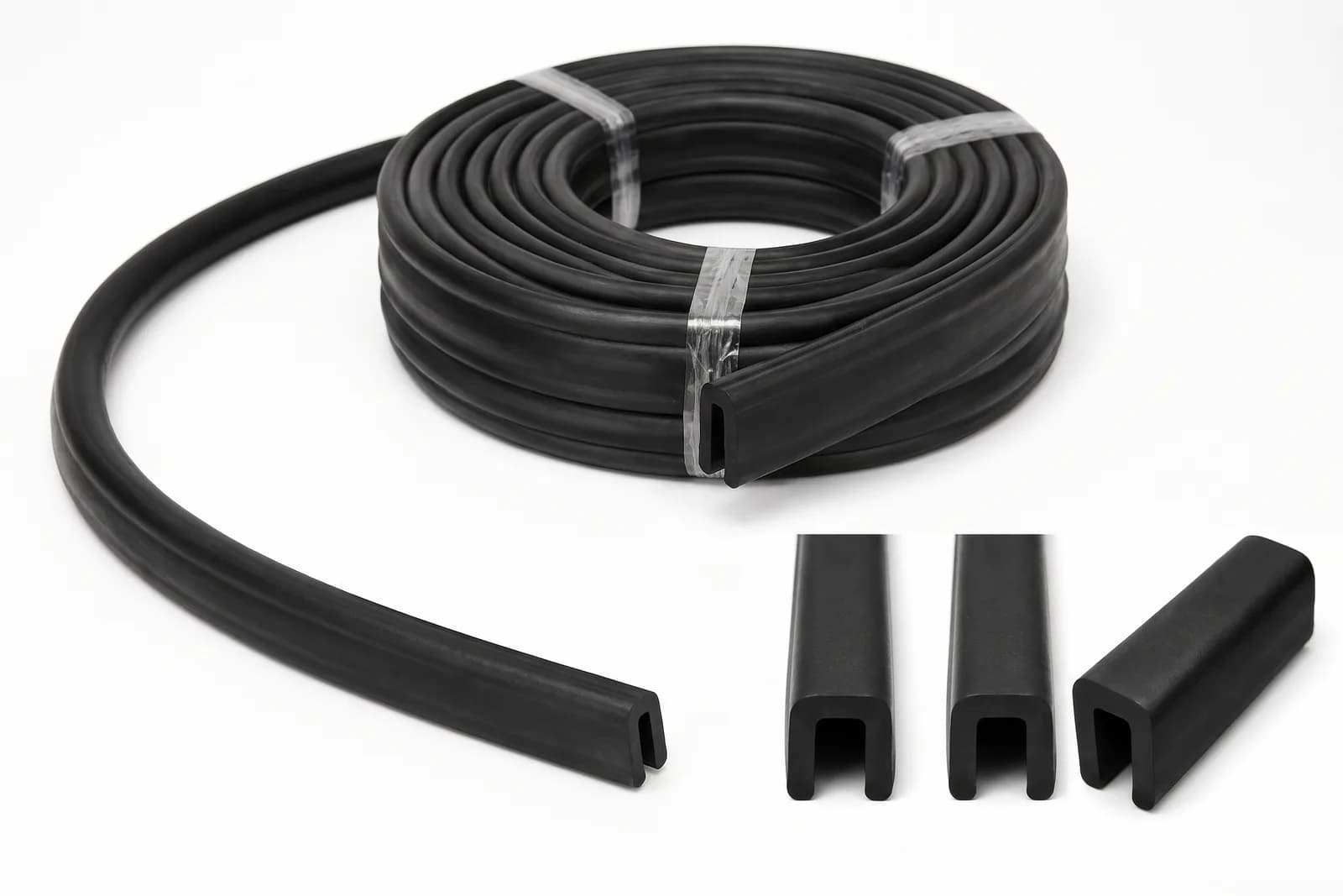 U Rubber Profiles for Aluminium Doors